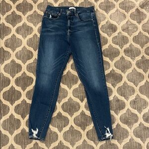Good American Dark Blue Skinny Jeans